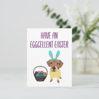 Have an eggcellent easter card
