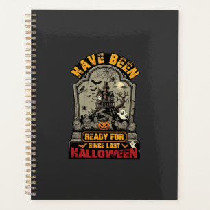 Have Been Ready Halloween Haunted House Tombstone Planner