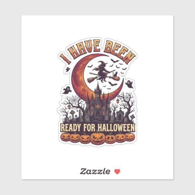 Have Been Ready Halloween Witch Castle Moon_1 (Sheet)