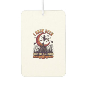 Have Been Ready Halloween Witch Castle Moon_1 Car Air Freshener