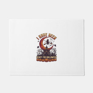Have Been Ready Halloween Witch Castle Moon_1 Doormat