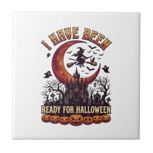 Have Been Ready Halloween Witch Castle Moon_1 Tile