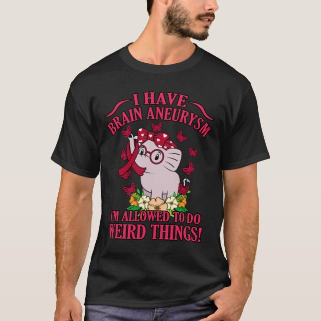 Have Brain Aneurysm Awareness Month Support Graphi T-Shirt (Front)