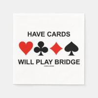 Have Cards Will Play Bridge (Four Card Suits)