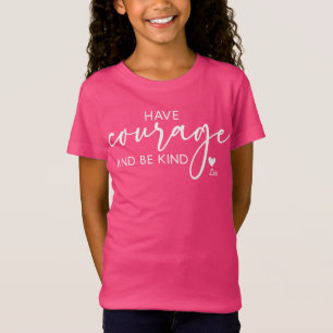 Have Courage Be Kind Initial T-Shirt