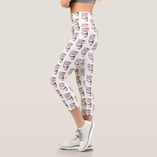 Have Creepy Nights Filled With Yummy Treats Capri Leggings