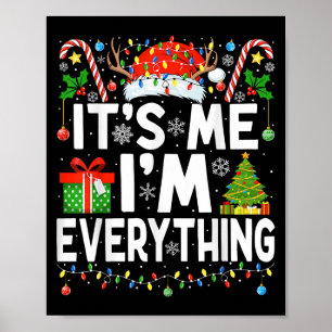 Have Everything I Want For Christmas Couple Pajama Poster