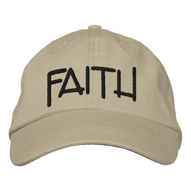 Have Faith Embroidered Hat (Front)