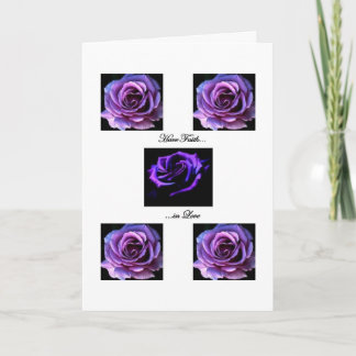 Have Faith in Love Card