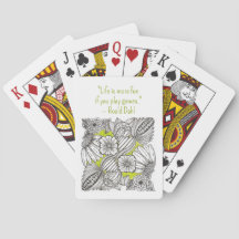 Have Fun and Play with BW Floral Doodle