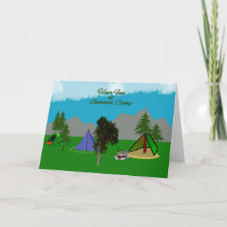 Have Fun At Summer Camp Greeting Card