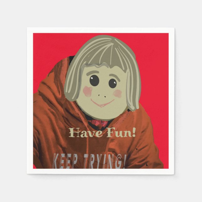 Have Fun Comic Napkin (Front)