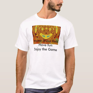 Have Fun Enjoy The Game Basic T-Shirt Template