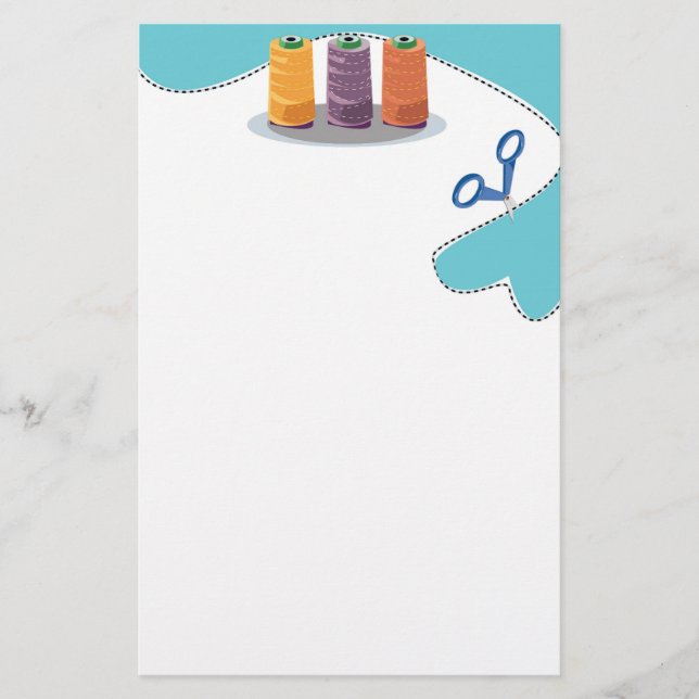 Have fun sewing stationery (Front)