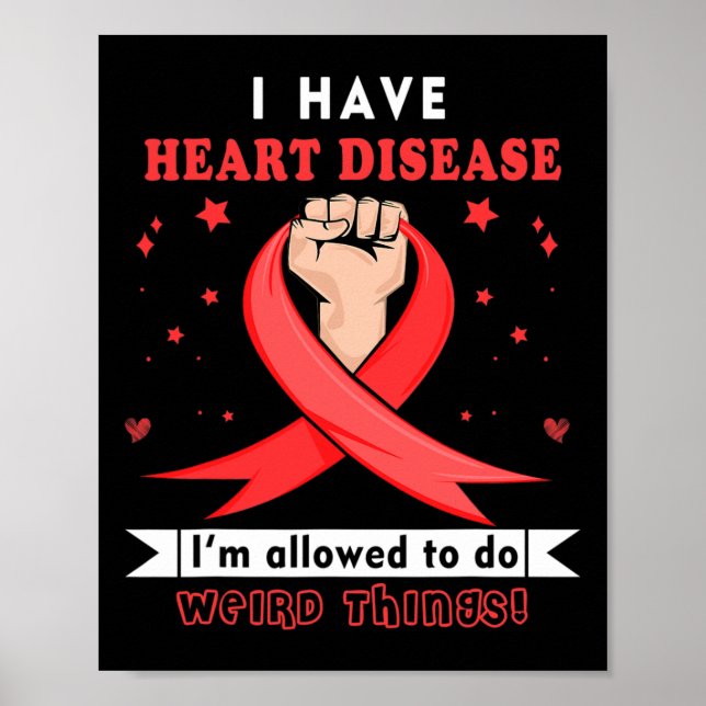 Have Heart Disease Awareness  Poster (Front)