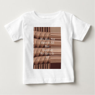 Have it all Giraffe Safari  Hakuna Matata woven so Baby T-Shirt