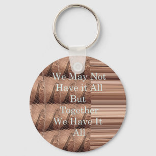 Have it all Giraffe Safari Hakuna Matata woven so Key Ring