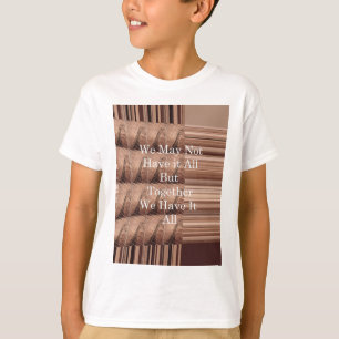 Have it all Giraffe Safari  Hakuna Matata woven so T-Shirt
