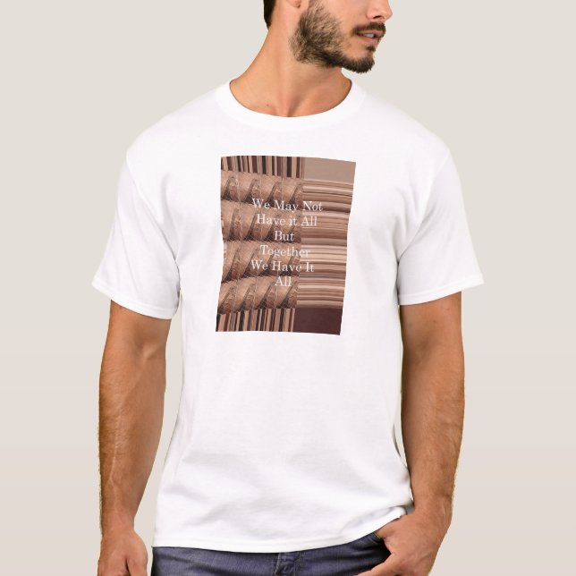 Have it all Giraffe Safari  Hakuna Matata woven so T-Shirt (Front)
