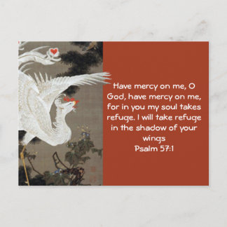 Have mercy on me, O God, have mercy on me Postcard