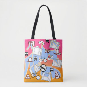 Have Suitcase Will Travel Shopping  Tote Bag