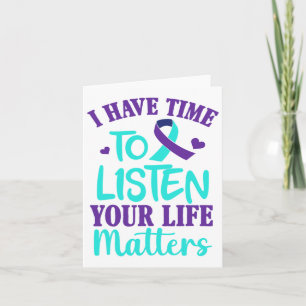 Have Time To Listen Suicide Awareness Gift Card