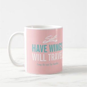 Have Wings - Shasta Vintage Camper Trailer Coffee Mug