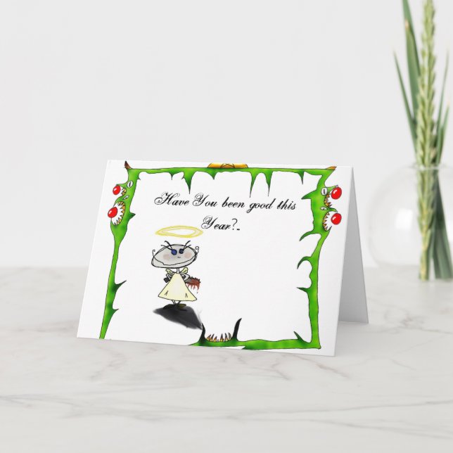 Have YOU been good this year?-Xmas Card (Front)