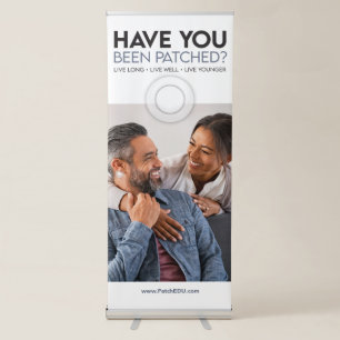 Have You Been Patched? Banner (blue)