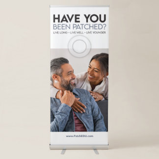Have You Been Patched? Banner (blue)