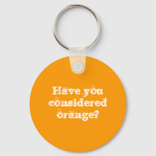 Have you considered orange? key ring