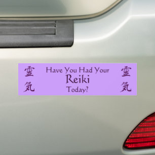 Have You Had Reiki Symbol Bumper Sticker