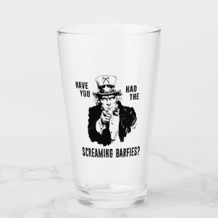 Have You Had The Screaming Barfies Ice Climbing Glass