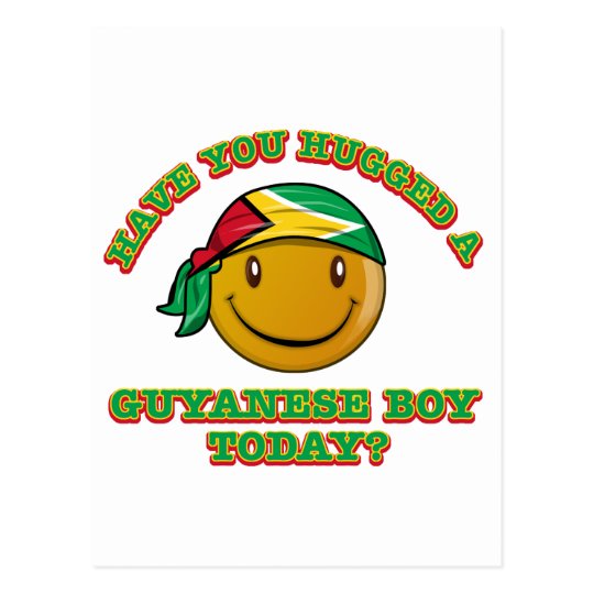 Have you hugged a Guyanese boy today? Postcard
