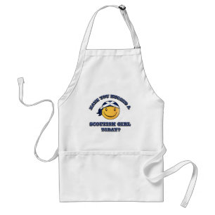 Have you hugged A Scottish girl? Standard Apron