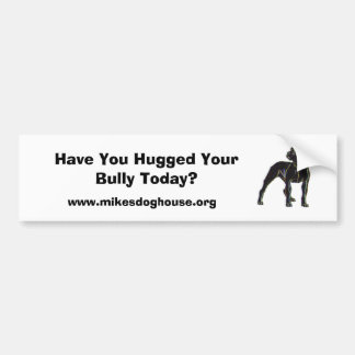 Have You Hugged Your Bully Today? Bumper Sticker
