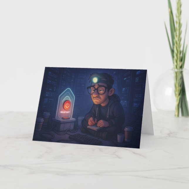 Have you restarted yet? card (Front)