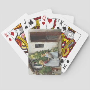 Have You Seen My Kitten? (by H.A. Brendekilde) Playing Cards