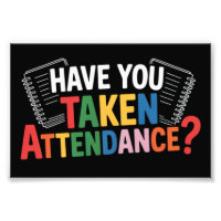Have You Taken Attendance Back To School 