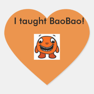 Have you taught BaoBao? Get the Sticker