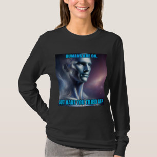 Have you Tried AI - Women's Black Long Sleeve T-Shirt