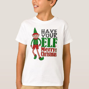Have your elf a merry little Christmas - boy T-Shirt