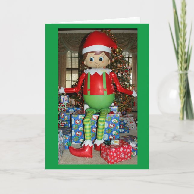 Have Your Elf A Merry Little Christmas Card (Front)