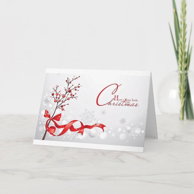 Have Your Self A Merry Little Christmas Card (Front)