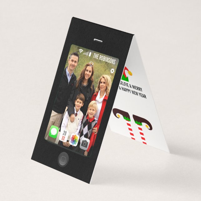 Have your selfie a Merry Christmas photo (Front)