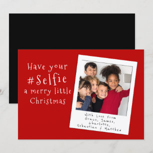 Have Your Selfie a Merry Little Christmas Card