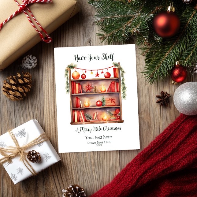 Have Your Shelf A Merry Little Christmas Holiday Card (Creator Uploaded)