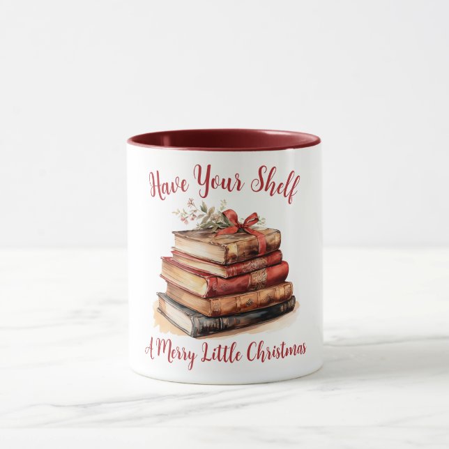 Have Your Shelf A Merry Little Christmas Mug (Center)