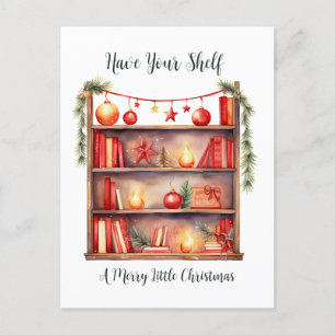 Have Your Shelf A Merry Little Christmas Postcard