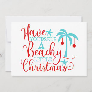 Have Yourself a Beachy Little Christmas Holiday Card